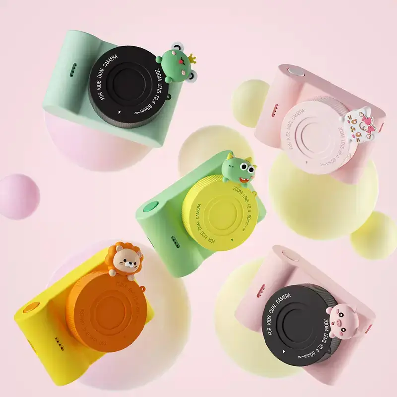 Digital camera for children C5 48Mpix, touchscreen, WiFi Frog