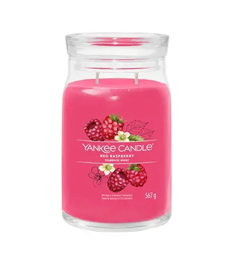Yankee Candle Red Raspberry signature candle 567 g