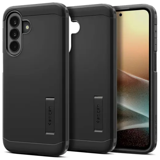 Spigen Tough Armor telefono dėklas Samsung Galaxy A37 (A376) juodas