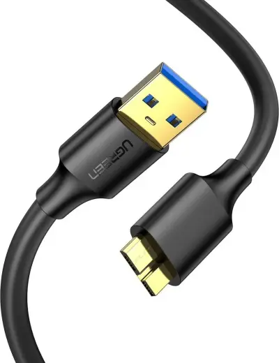 UGREEN USB 3.0 - micro USB 3.0 cable, 0.5m (black)