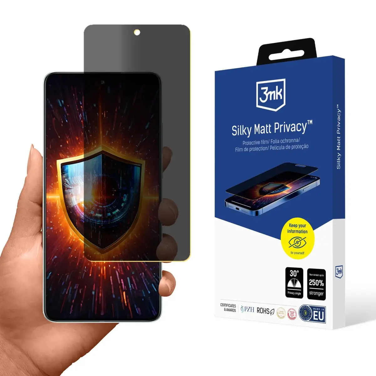 OnePlus Nord CE 4 - 3mk Silky Matt Privacy