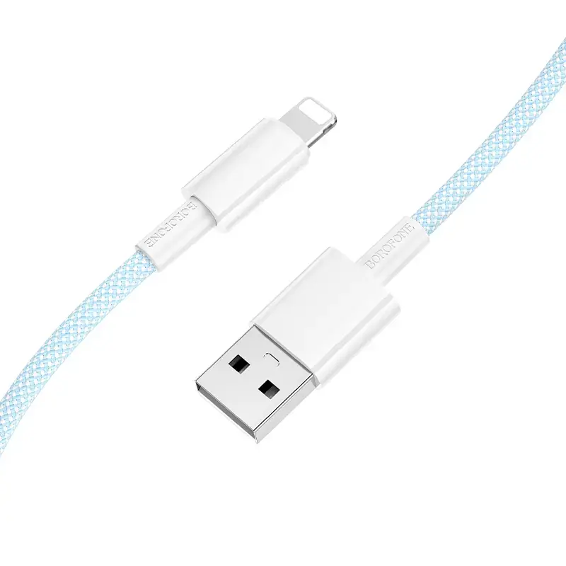 Borofone BX117 Source data transfer and charging cable | USB-A to Lightning | 12W | 1m | blue