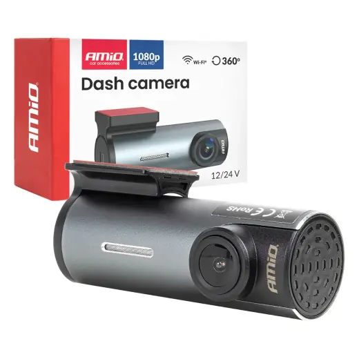 Dash Camera 1K WLAN 128 GB WIFI Full HD AMIO-04798