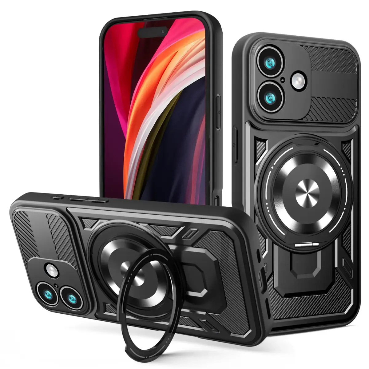 Defender Armor Mag case for Xiaomi Redmi Note 15 5G (EU) black