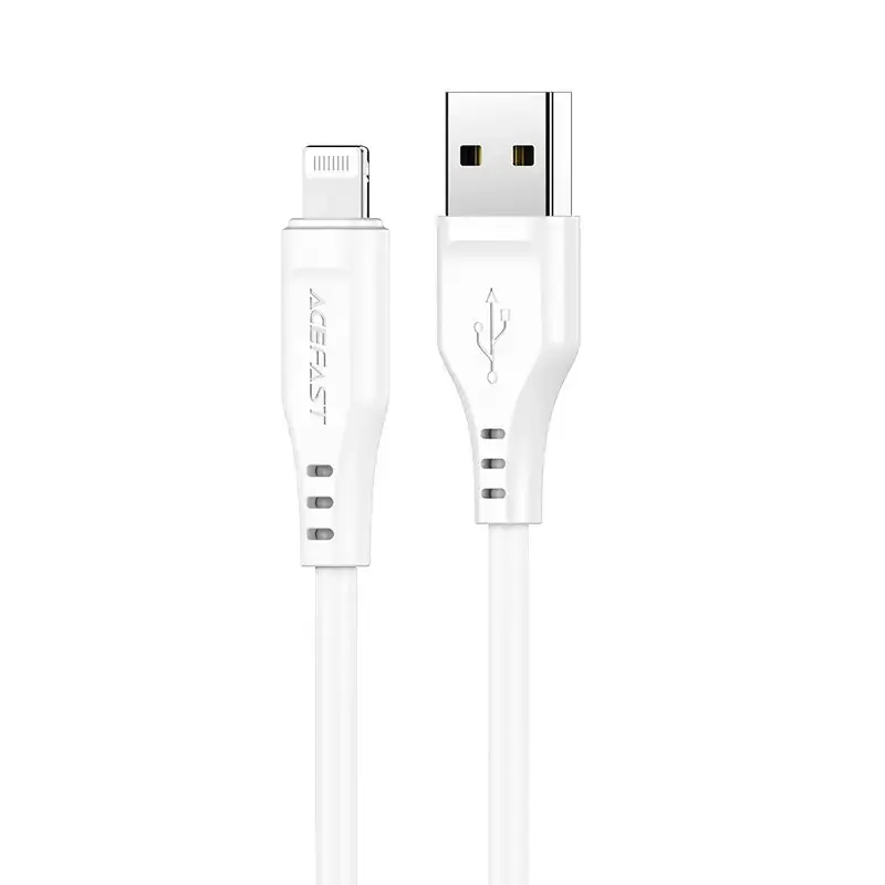 Acefast C3-02 data transfer and charging cable | MFI | USB-A to Lightning | 12W | 1.2m | white