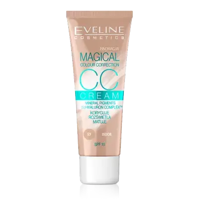 Eveline Magical Color Correction CC Cream SPF15 53 Beige 30 Ml