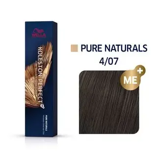 Wella Professionals Koleston Perfect Me+ Pure Naturals 4/07 60 Ml