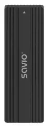 Kastīte cietajam Savio External M.2 NVMe & NGFF Combo