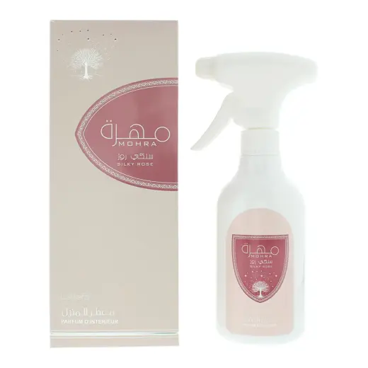 Lattafa, Mohra Silky Rose, Silky Rose, Room Spray, 450 ml