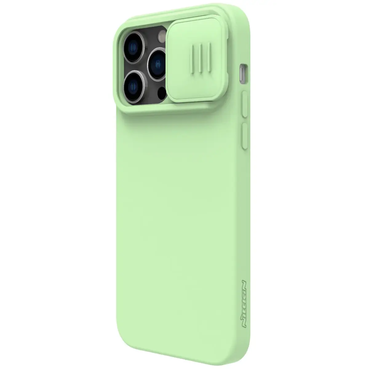 Nillkin CamShield Silky Silicone Case for Apple iPhone 14 Pro Max Green