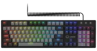 Klaviatūra Lorgar Azar 514 Black ENG
