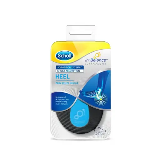 Scholl Orthopedic Insoles for Balanced Heel (Pain Relief Insole) 1 Pair - Variant: Large