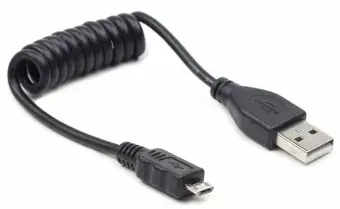 Gembird data transfer and charging cable | USB-A to Micro USB | 0.6m | black
