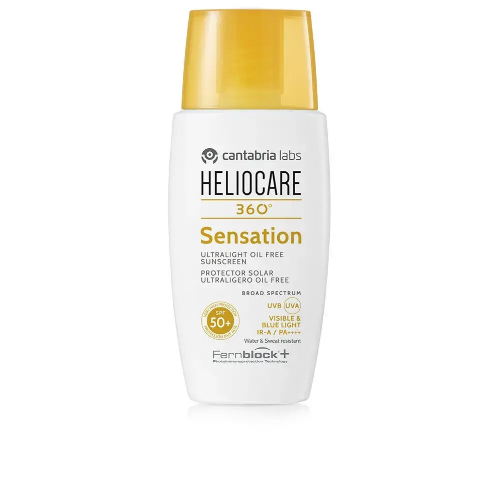 Cantabria Labs, Heliocare 360º Sensation, Protective, Sunscreen Cream, SPF 50+, 50 ml