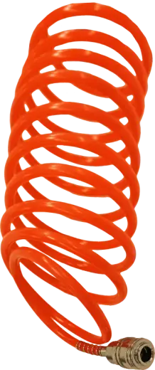 Hose 8mm spiral for compressed air 10m