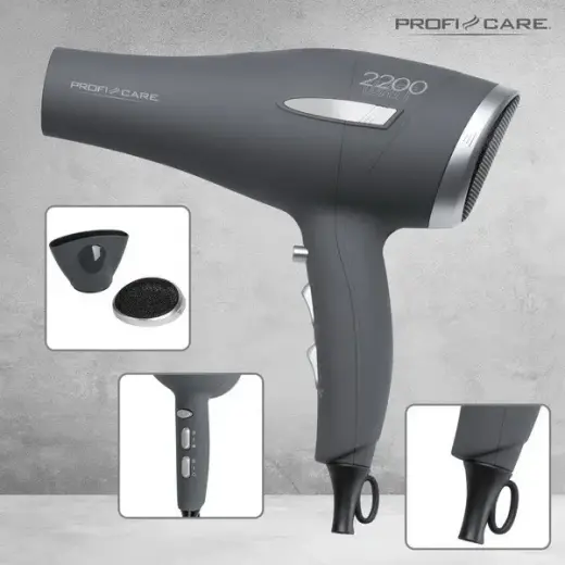 Proficare Professional Hairdryer PC-HT 3045 Anthracite