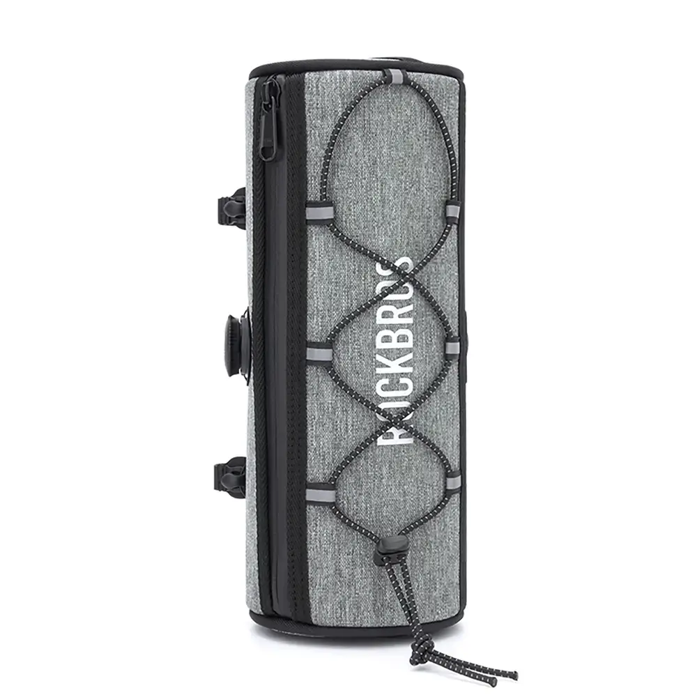 Torba na kierownicę 1,5L Rockbros TL002 ROAD TO SKY wodoodporna – szara