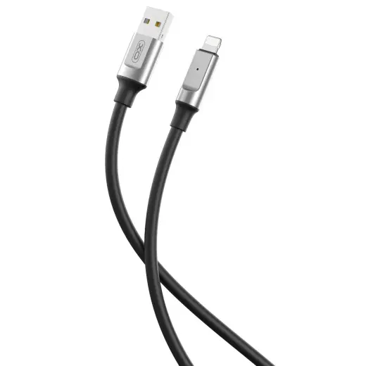 XO NB251 провод для передачи данных и зарядки | USB-A на Lightning | 1m | чёрный