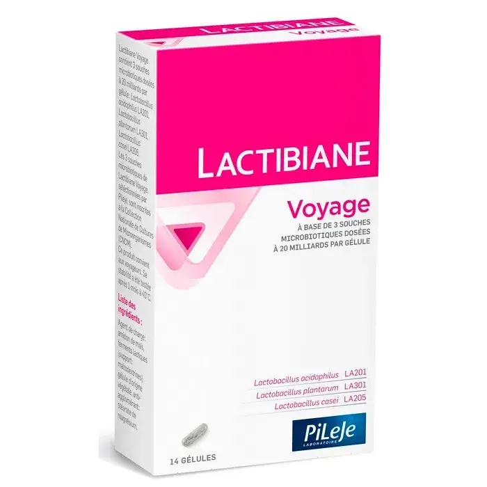 PILEJE Lactibiane Voyage 14 capsules