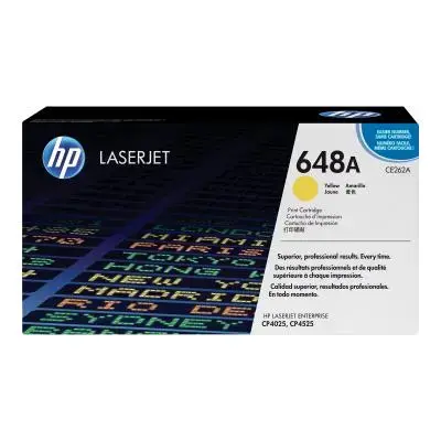 HP Cartridge No 648A HP648A HP 648A Yellow Gelb (CE262A)