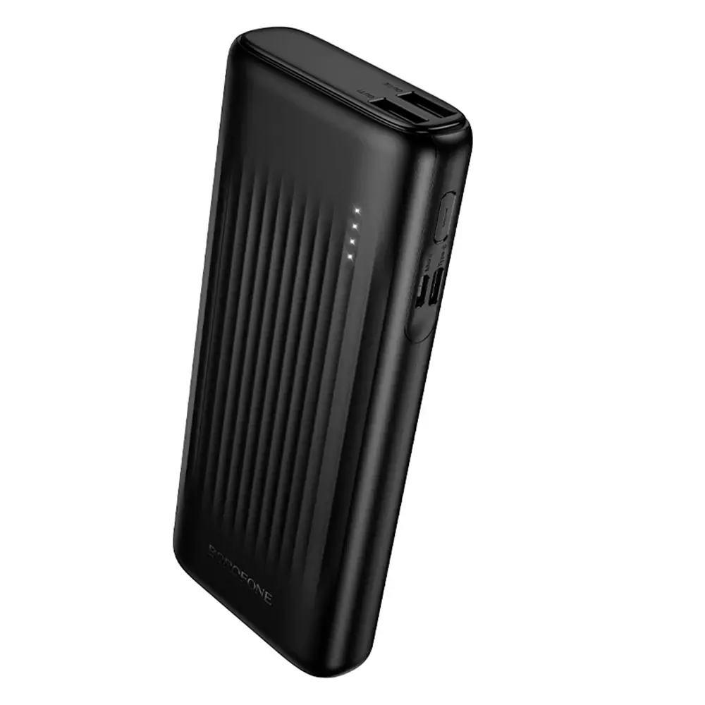 Borofone Power Bank 10000mAh BJ81A Astute - 2xUSB - black