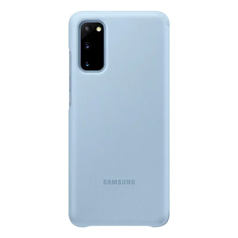 EF-ZG980CLE Samsung Clear S-View Case for Galaxy S20 Blue