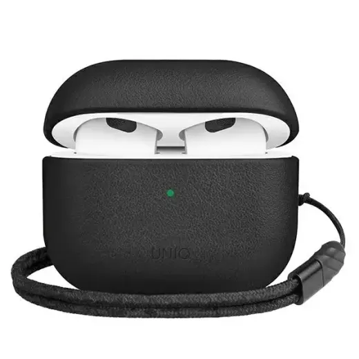 UNIQ Terra Case AirPods 3 gen. Genuine Leather black
