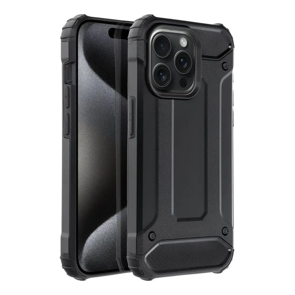 Armor maciņš telefonam iPhone 15 Pro melns