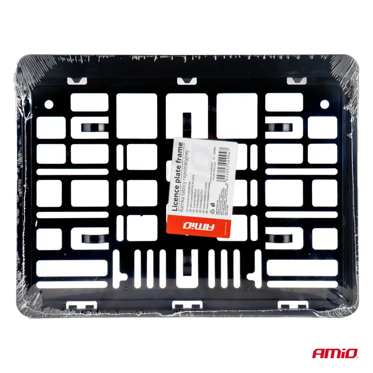 License Plate Frame - BLACK