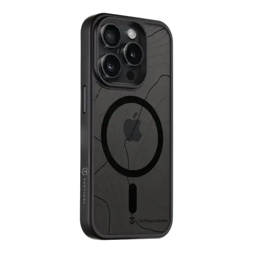 Tactical MagForce Hyperstealth Sika Cover for iPhone 15 Pro Asphalt