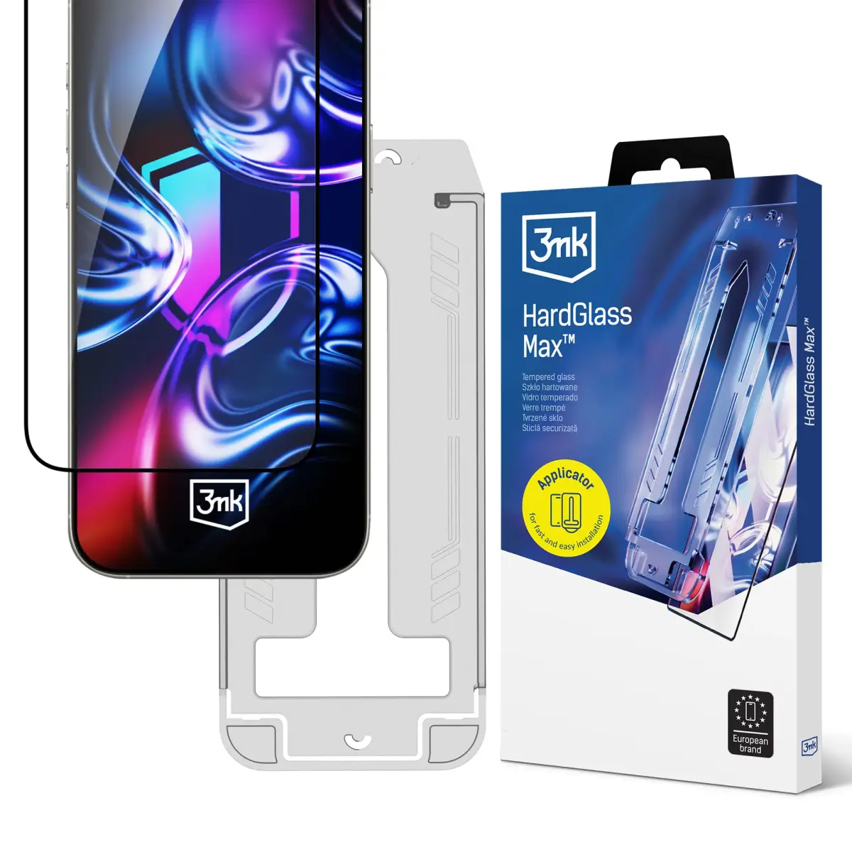 3mk Hardglass Max aizsargstikls telefona ekrānam iPhone XS Max | iPhone 11 Pro Max