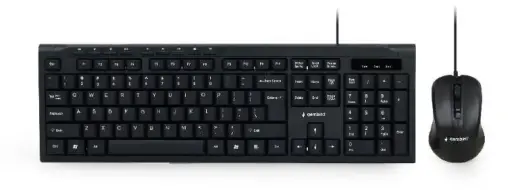 Gembird multimedia desktop set USB US layout black