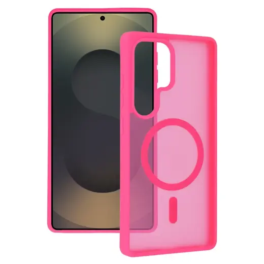 Tel Protect Aura Matte telefoni ümbris MagSafe toega Samsung Galaxy S26 Ultra (S948) roosa