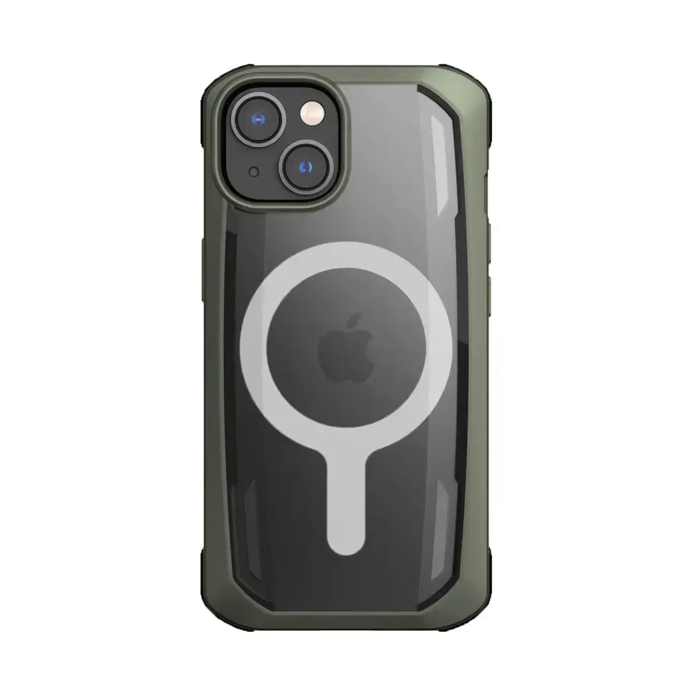 Raptic X-Doria Secure phone case with MagSafe support for iPhone 14 Plus, black