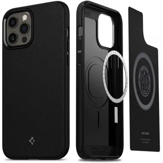 Spigen Mag Armor Case for iPhone 12 | iPhone 12 Pro - Matte Black