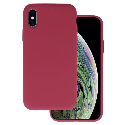 Silicone Lite чехол для телефона iPhone X | iPhone XS коричневый