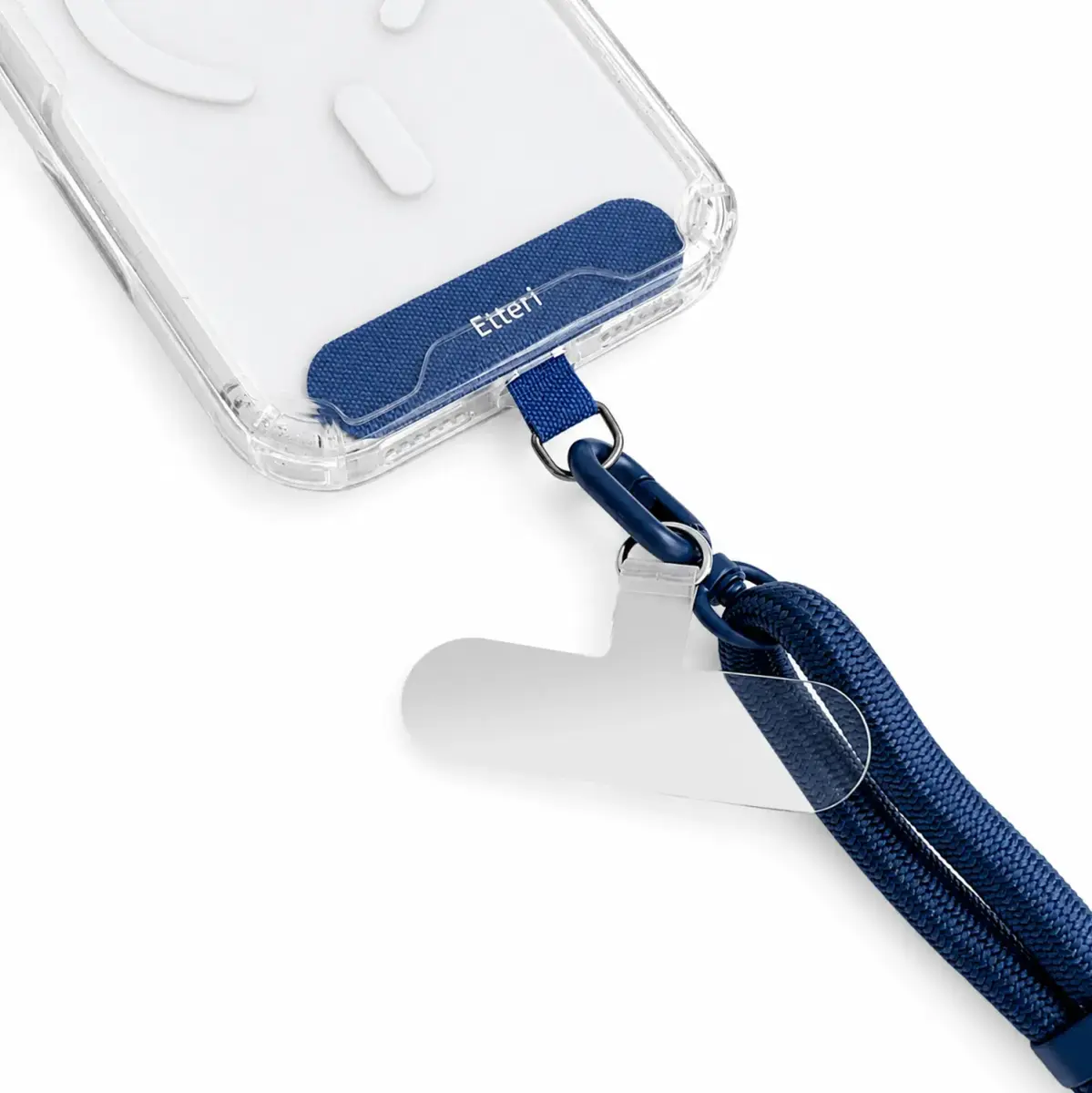 Etteri universal neck lanyard for phones dark blue