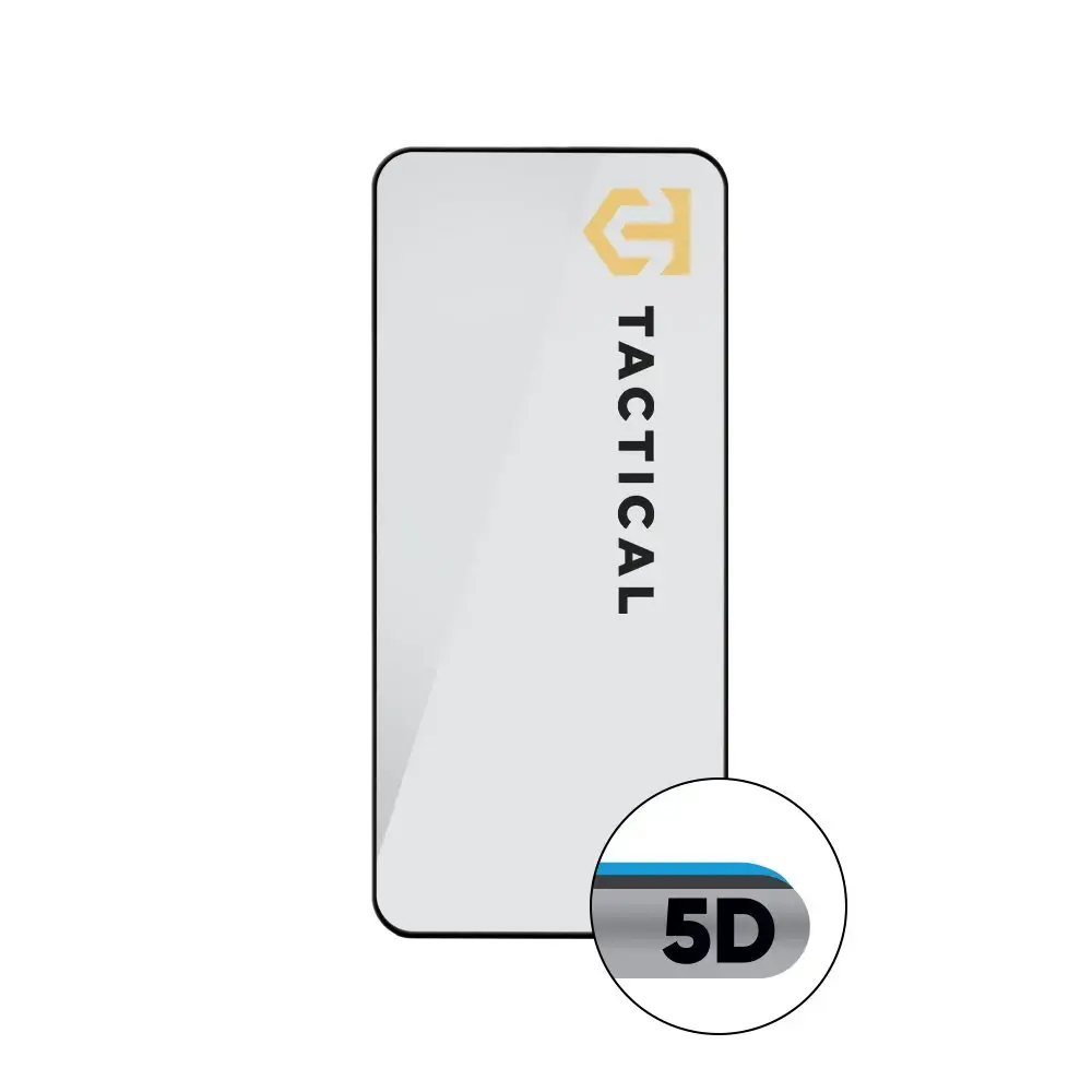 Tactical Glass Shield 5D for Honor 200 Black