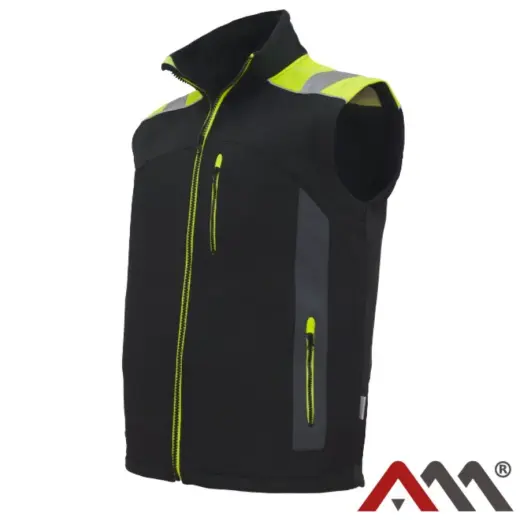 Darba veste Classwork Softshell melna ar atstarotajām XL