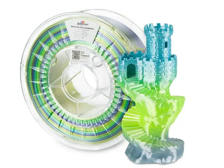 Spectrum Filament PLA silk Rainbow FROST