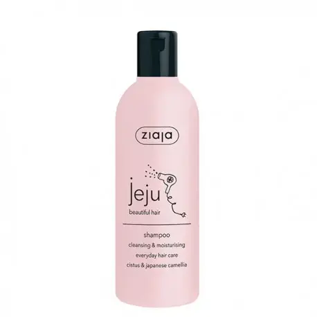 Ziaja Jeju Moisturizing Cleansing Shampoo (All Hair Types) - 300ml