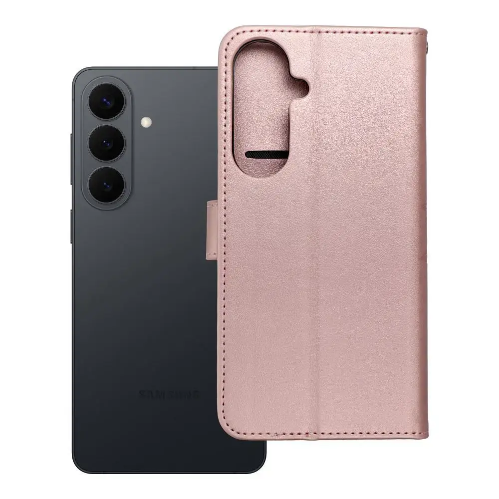 MEZZO mandala grāmatveida maciņš telefonam Samsung Galaxy S26+ (S947) rozā