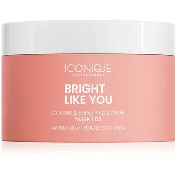 ICONIQUE Professional Bright Like You Mask - Revitalizing and protective mask for colored hair 200ml