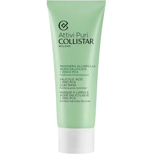 Collistar, Attivi Puri, Salicylic Acid, Purifying, Clay Mask, 75 ml