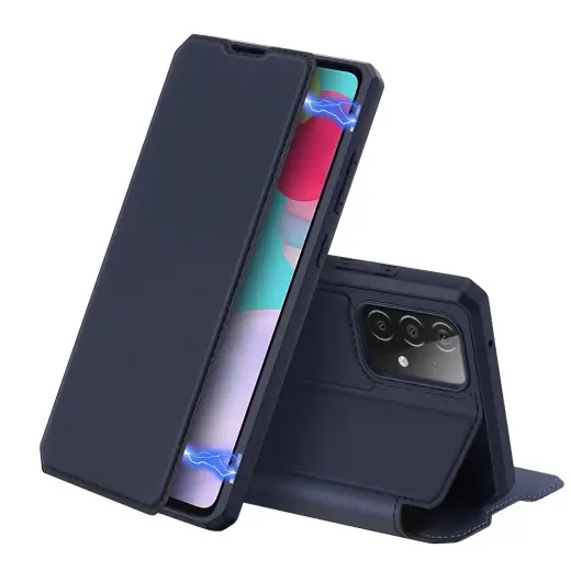 DUX DUCIS Skin X Bookcase type case for Samsung Galaxy A52s 5G | A52 5G | A52 4G | A52s blue