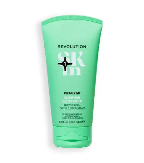Revolution Skincare, Clearly Me, 2% Salicylic Acid, Removes impurities, Cleansing Gel, For Face, 150 ml