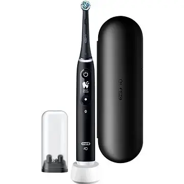 Oral B IO6 Electric Toothbrush with Bag Black Onyx