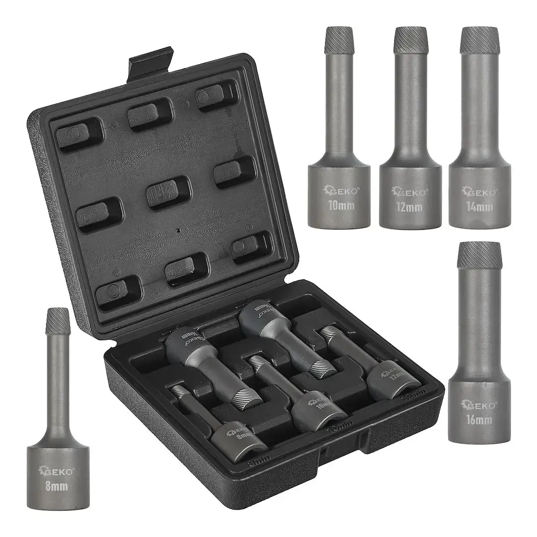 1/2" Stud Extractor Set, 5 pcs (8-16 mm)