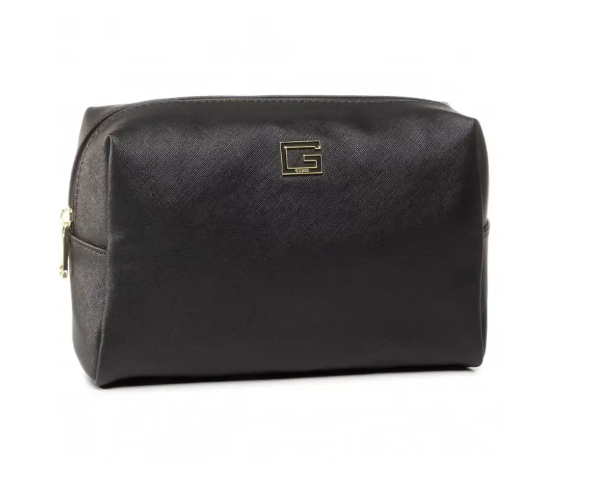 Guess, Nohea, Textile Bag, Large Top Zip, Black, For Women, 23 x 15 x 10 cm