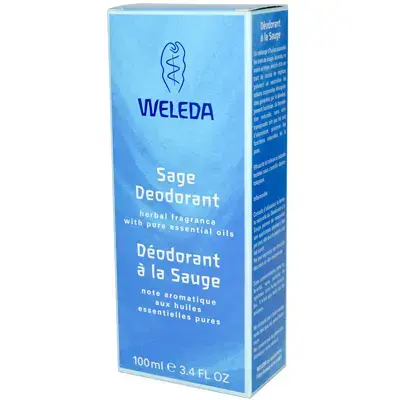 Weleda, Deodorant Sage, 3.4 OZ